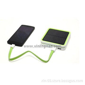USB 6000mah portable solar charger power bank rechargeable